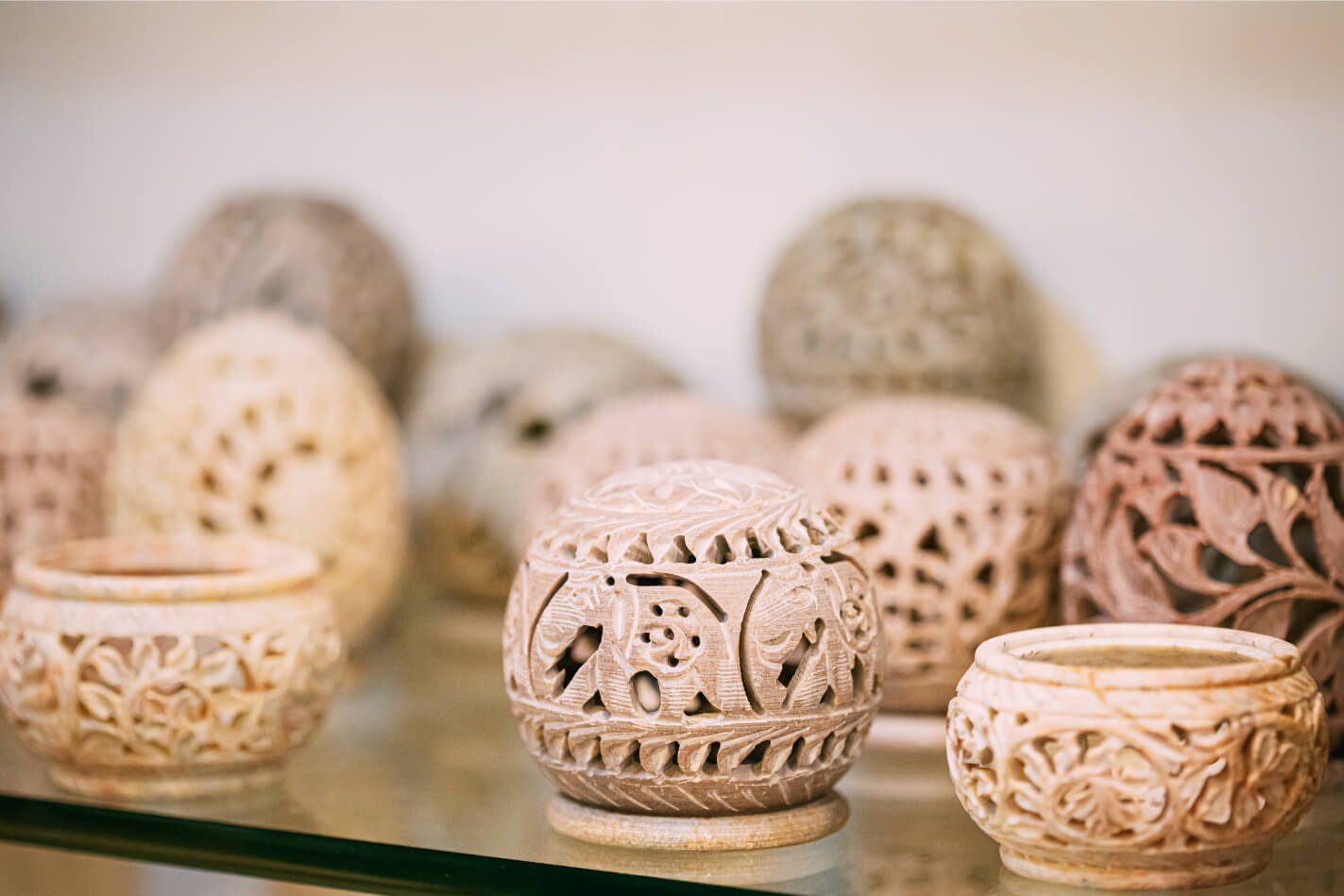 Goa India Caskets Of Stone On Shelf In Store Go 2023 11 27 05 14 28 Utc