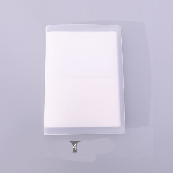 Business Card Booklet Card Holder Postcard Storage Book Frosted Transparent Bank Card Case