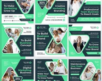 Social Media Kit – Editable Canva Templates